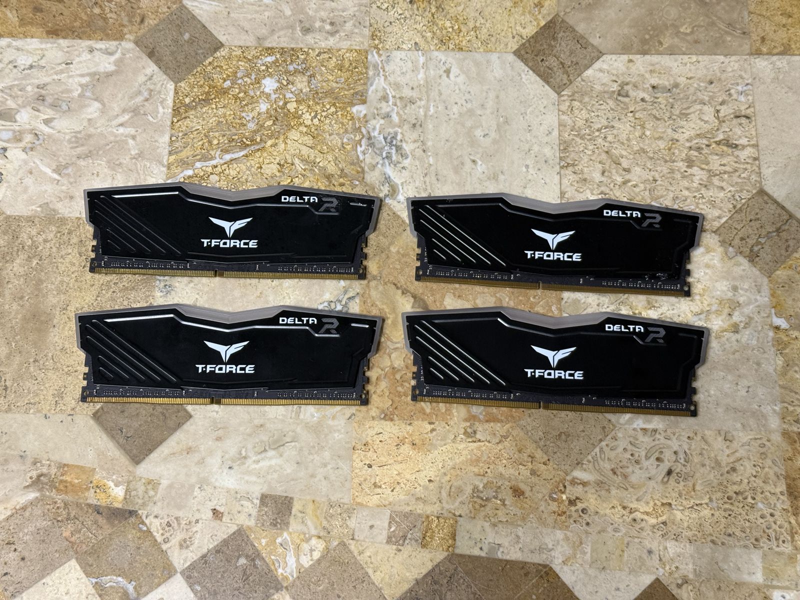 TeamGroup T-Force Delta R 64GB (4x16GB) DDR4-3200 RGB RAM Kit