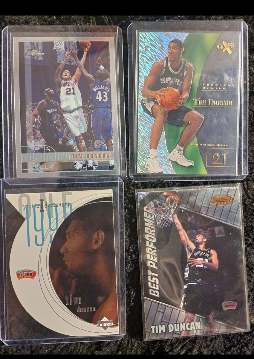 Tim Duncan Rookie cards