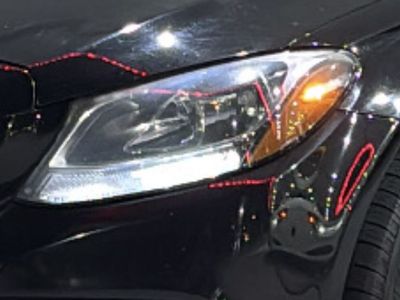 2016 Mercedes Benz headlights