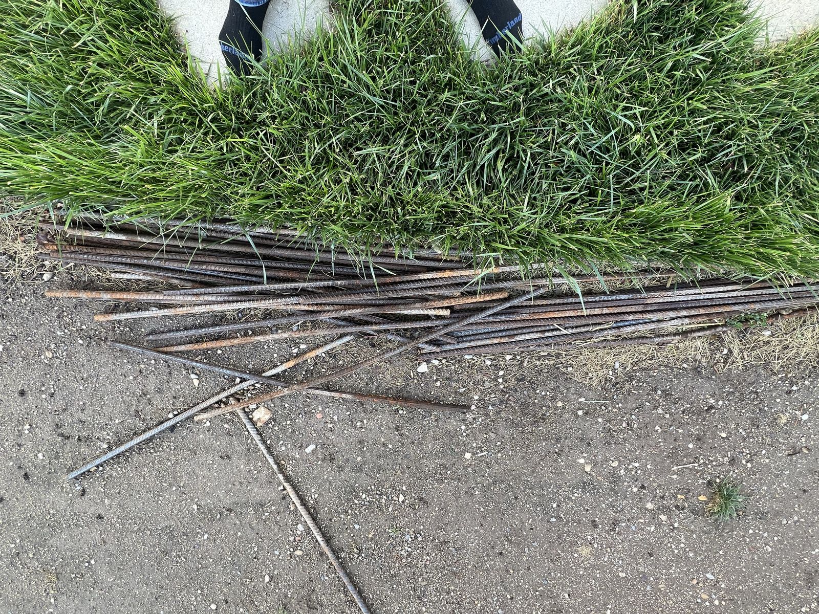 32+ Pieces of 1/2” Rebar, 40” Long — Sturdy Steel