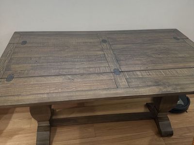 Sarcoline SolId Wood Flip-Top Sofa Console Table