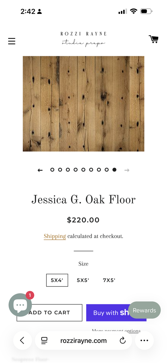 Newborn Photography Flooring/Rozzi Rayne