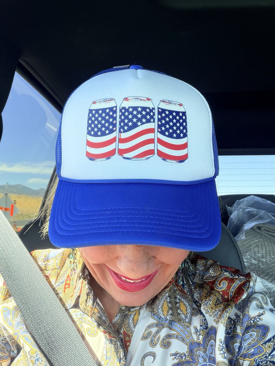 NWT. ‘MERICA Beer 250 Anniversary Foam Trucker Cap