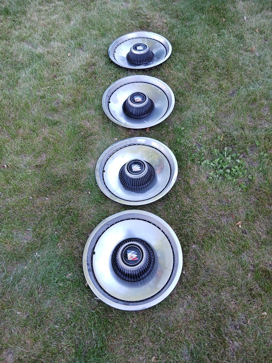 Set of 4 1967 Buick Electra Wheel Covers for Sale