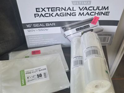 VacPak-It Ultima UVME16SS Vacuum Sealer – Commercial Grade – 16” Seal Bar