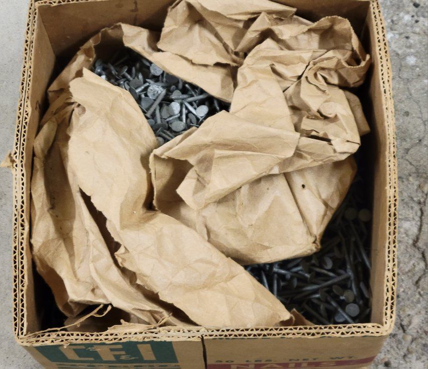 CFI Roofing Nails - 50lb Box, New Condition