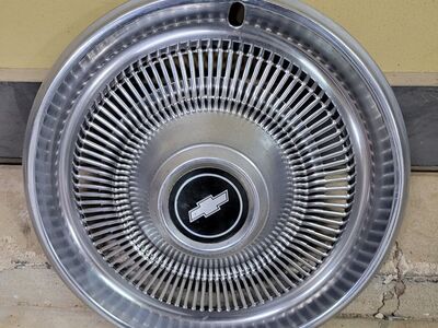 Vintage Chevy Hub Cap