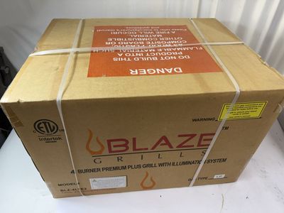 32 Inch 4 Burner Blaze LTE Grill Outdoor Kitchen