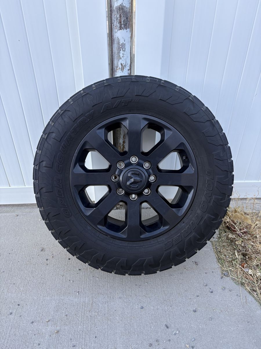 20” Midnight Edition Ram Wheels