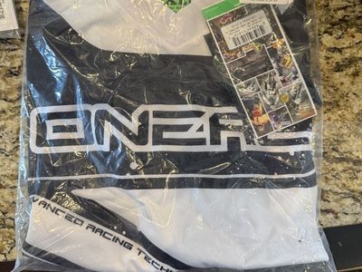 O'Neal Element Youth Motocross Jersey - Black/White, Size XL