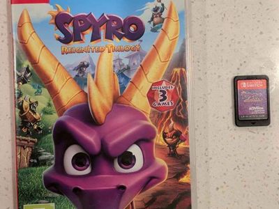 Nintendo Switch Spyro Reignited Trilogy – W/ case