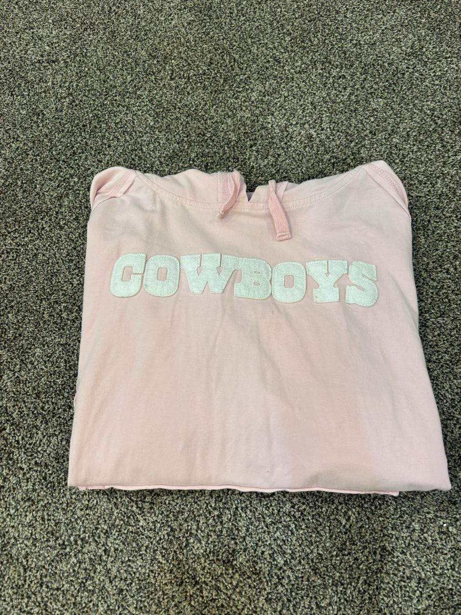 Dallas Cowboys Pink Hoodie