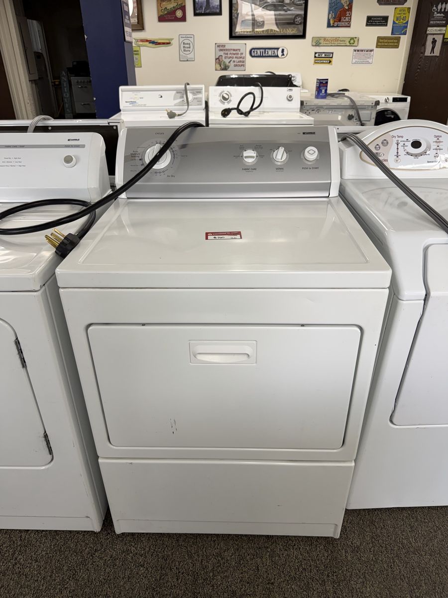 Good KENMORE White Electric Dryer Top Load