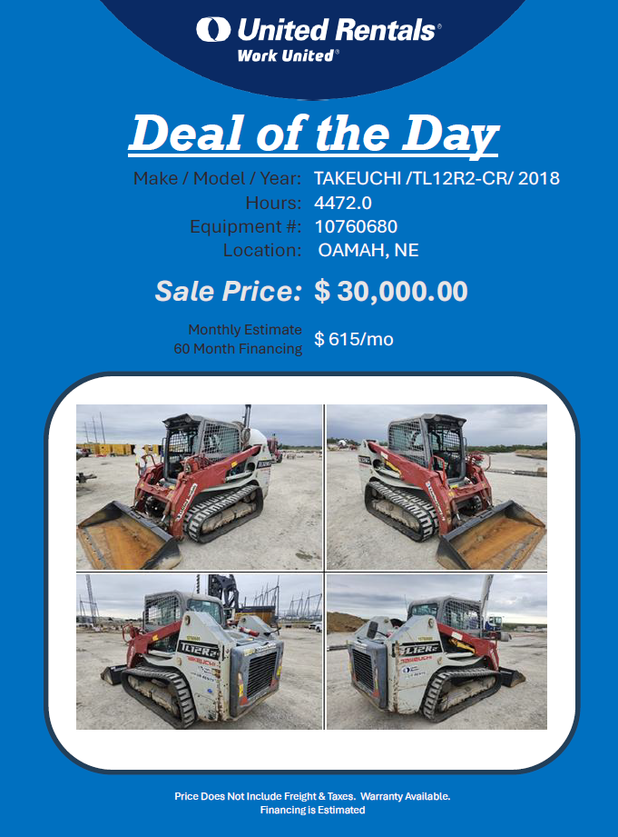 Skid Steer TL12  2018