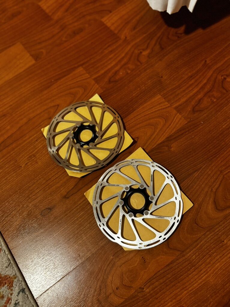 Set Of Two Sram Centerline 180mm Rotors