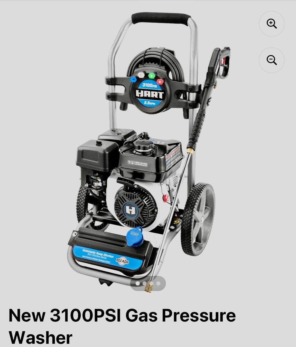 Pressure washer hart