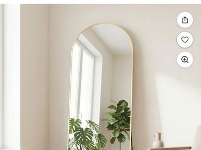 Standing mirror 24”x65”