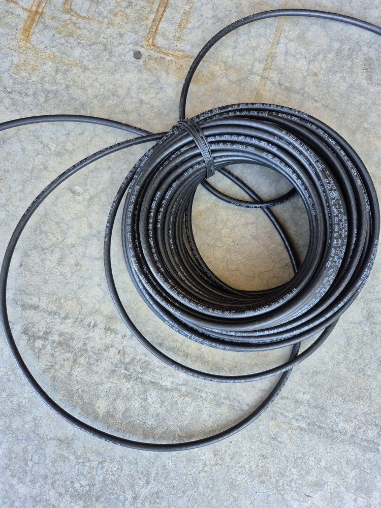 250' Coil of Black Rg 6 Coaxial Cable