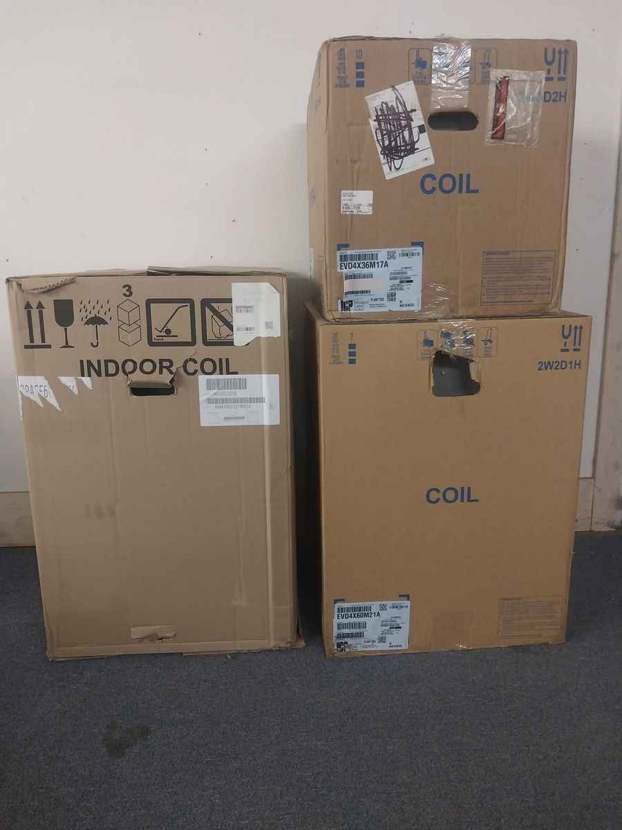 New in the box, 410A Coils