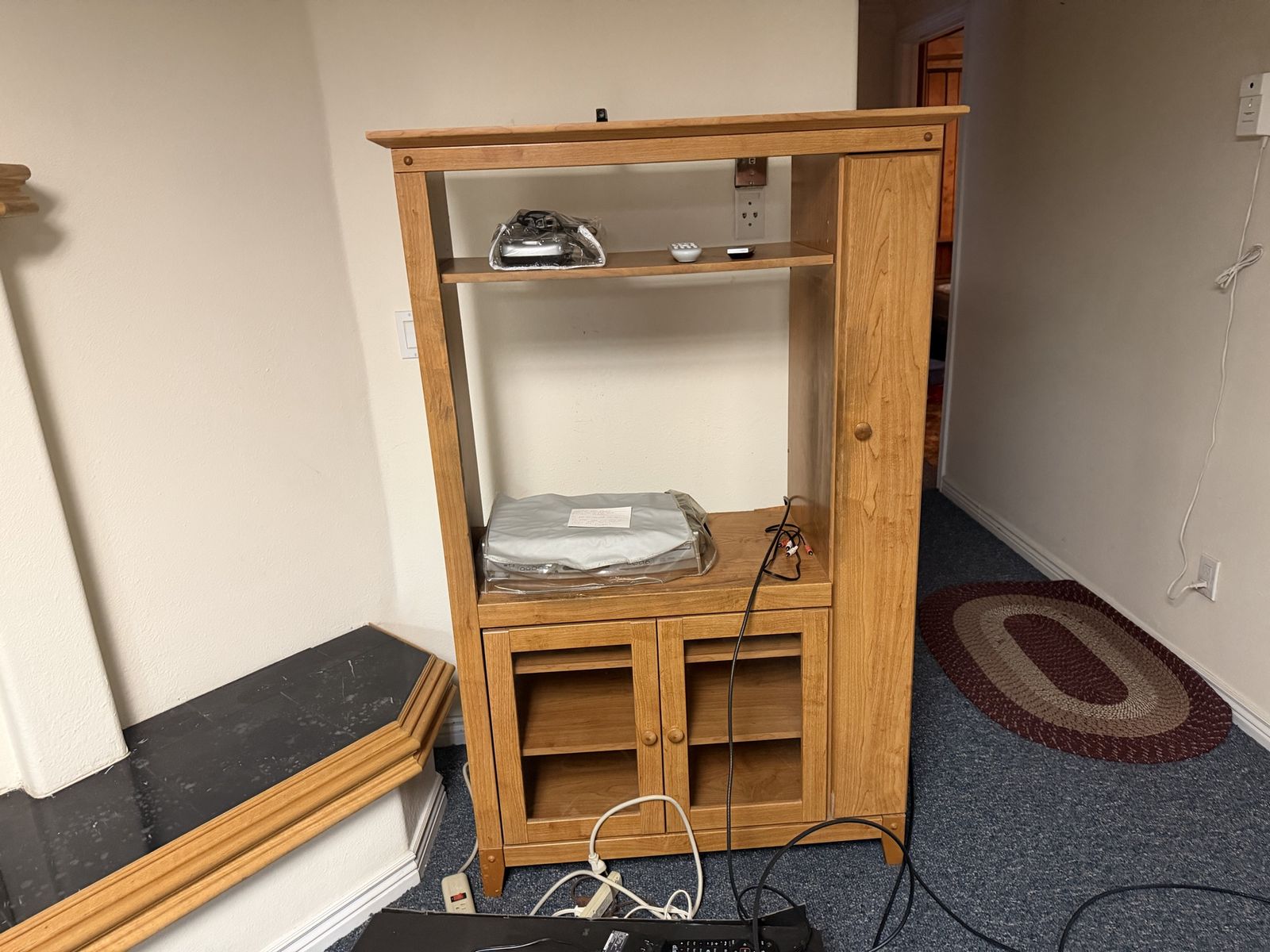 TV Stand with Video Storage 