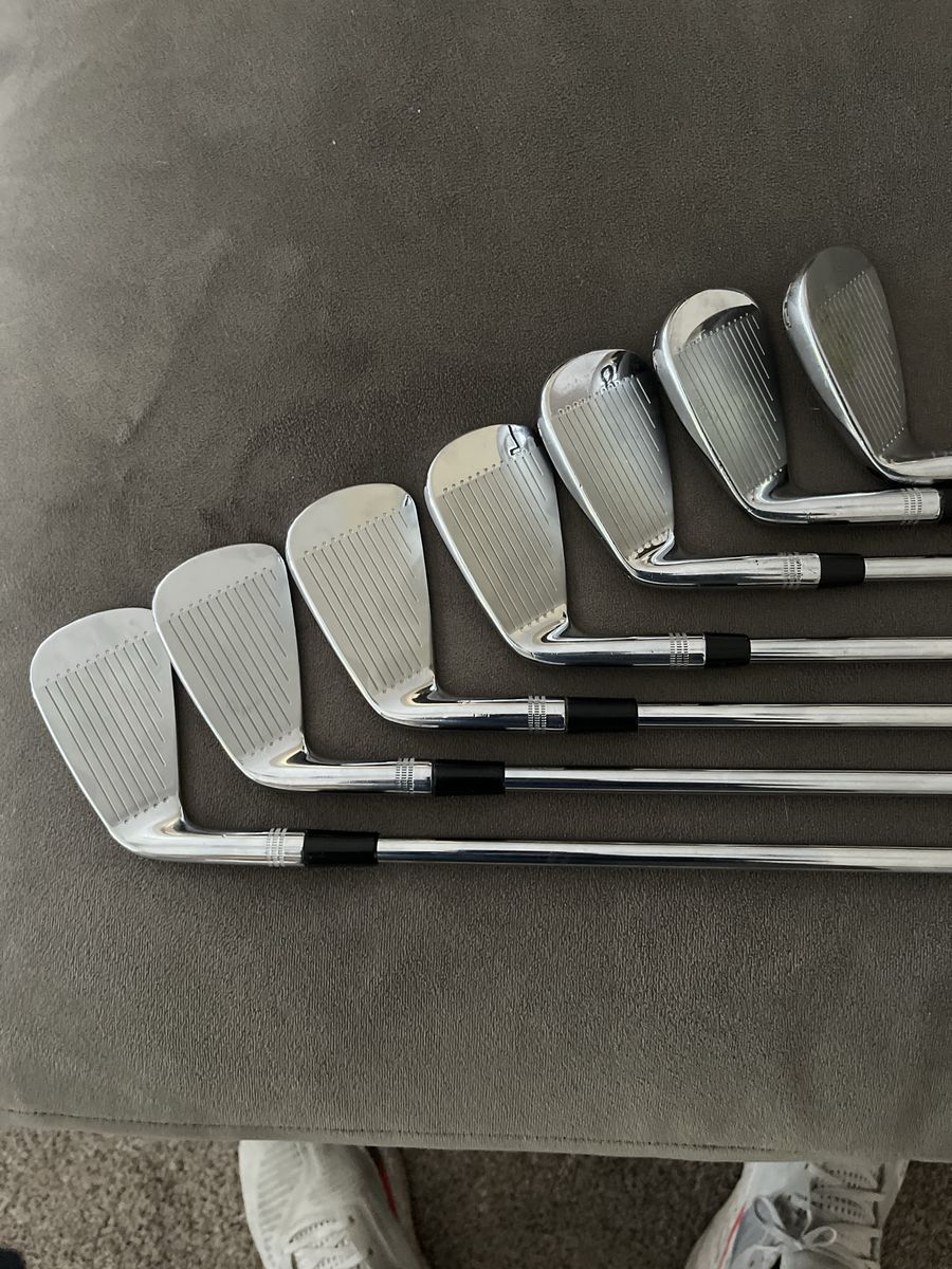 Wilson Staff Model Blade Irons Set (3-8, P) - Forged 8620 Carbon Steel, Milled Face