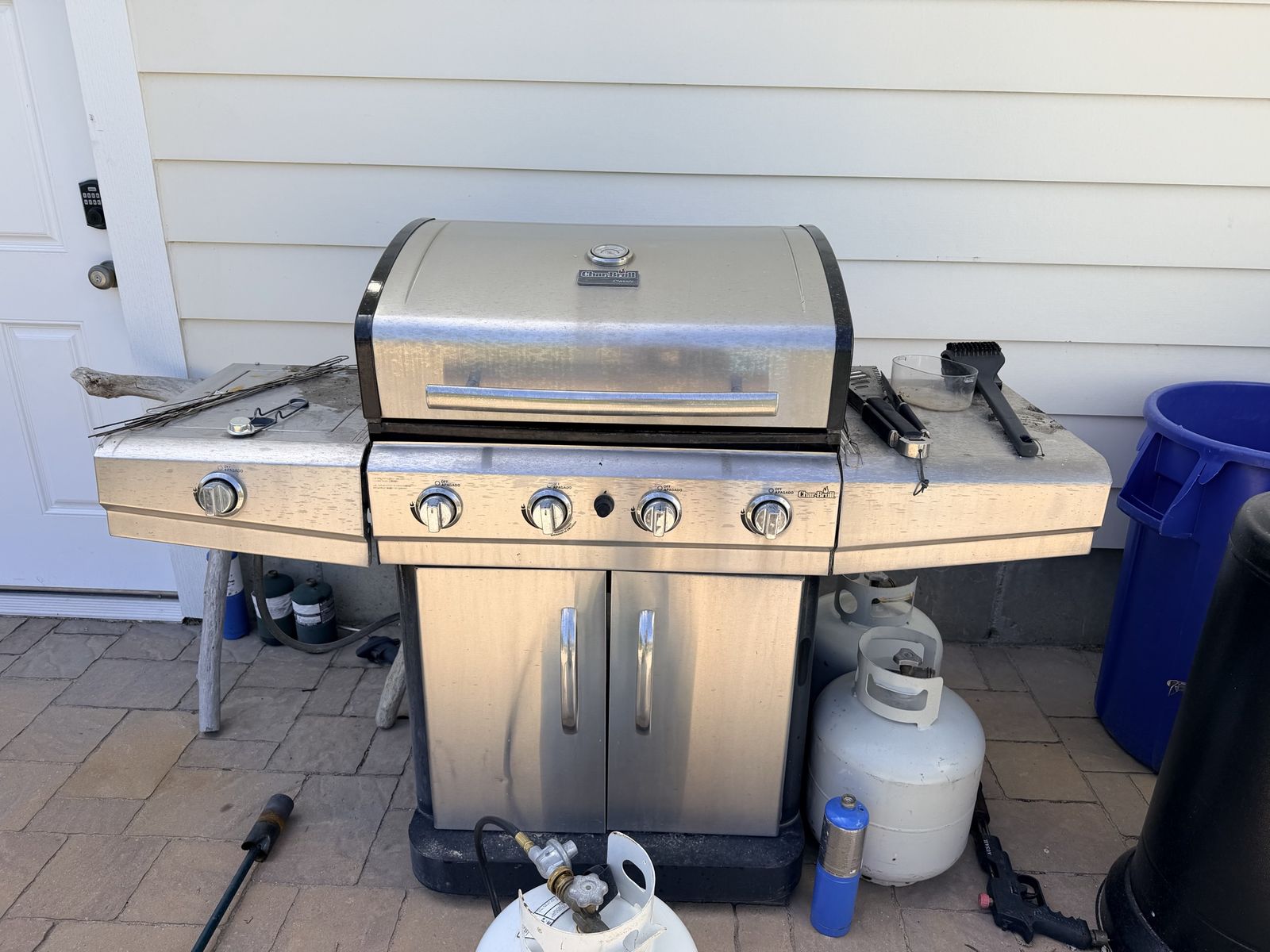 Free working BBQ