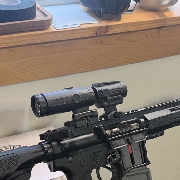 Holosun red dot magnafier combo