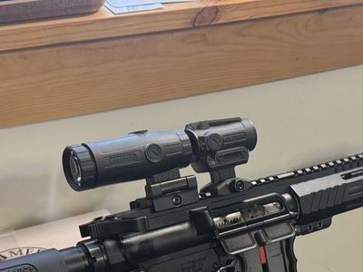 Holosun red dot magnafier combo