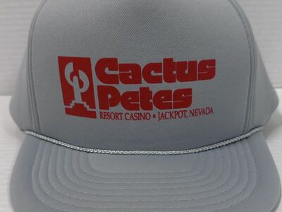 80's Cactus Pete's Foam Trucker Style Snapback
