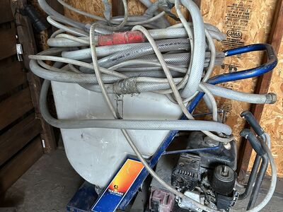 Gas TexSpray GTX 2000 Texture Sprayer-Gun & 100' Hose--$600 OBO