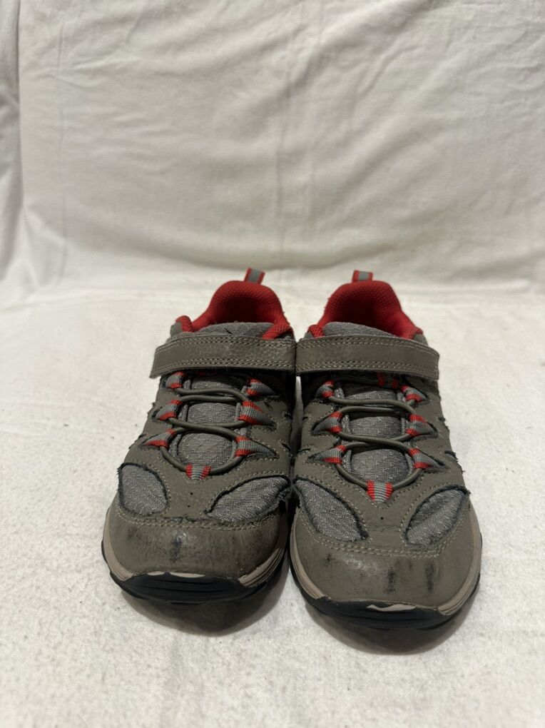 Merrell Toddlers Size 13.5 Gray/Red Hiking Shoes