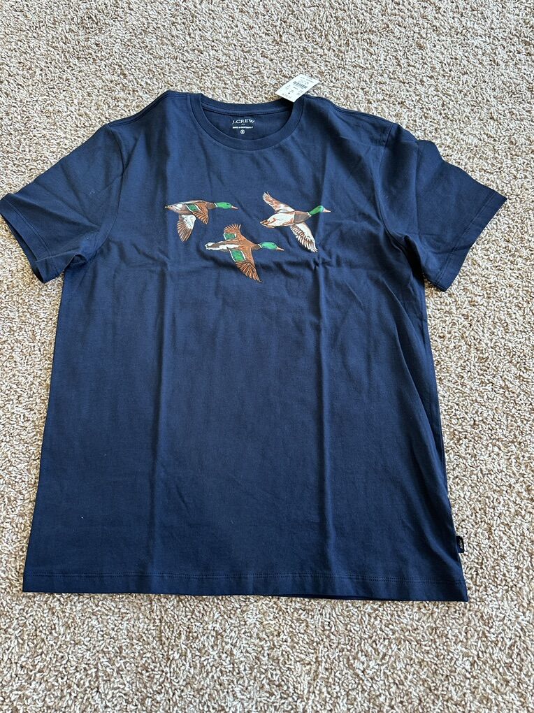 BNWT J.Crew Men’s Short Sleeve Cotton Tee Size M