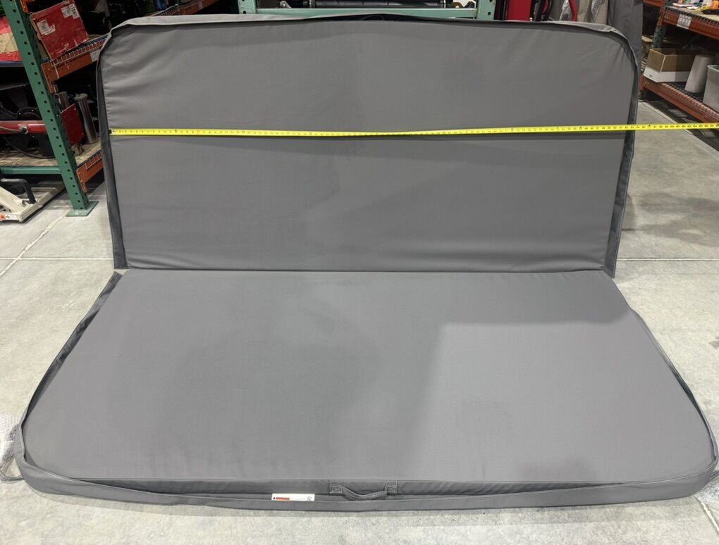 Hot Tub Cover Grey 90” x 92.5” W/ 5” Corner Radius