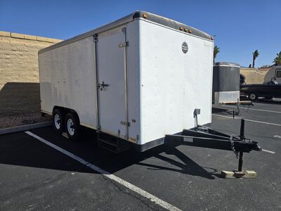 1996 8x16 Enclosed Trailer