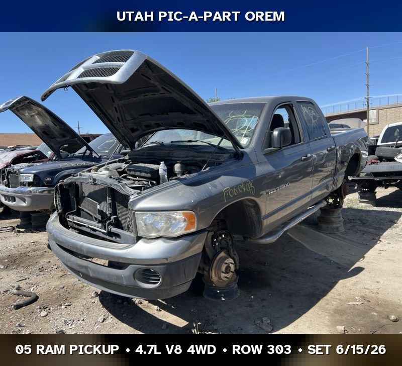 2005 Dodge Ram Pickup Parts - UTPAP Orem