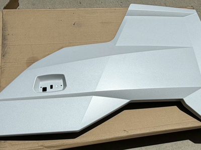 BRAND NEW IN BOX Polaris General White Driver's Side Front Door with Decals