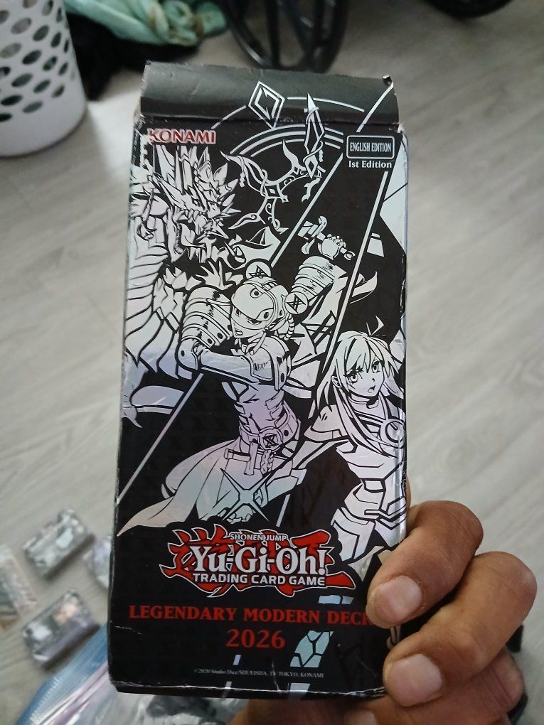 Konami Yu-Gi-Oh! Trading Card Game Legendary Modern Decks 2026 1st Edition