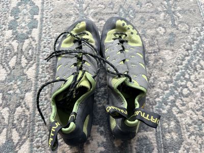 La Sportiva rock climbing shoes