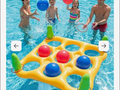 2 in 1 Pool Toys Games Set