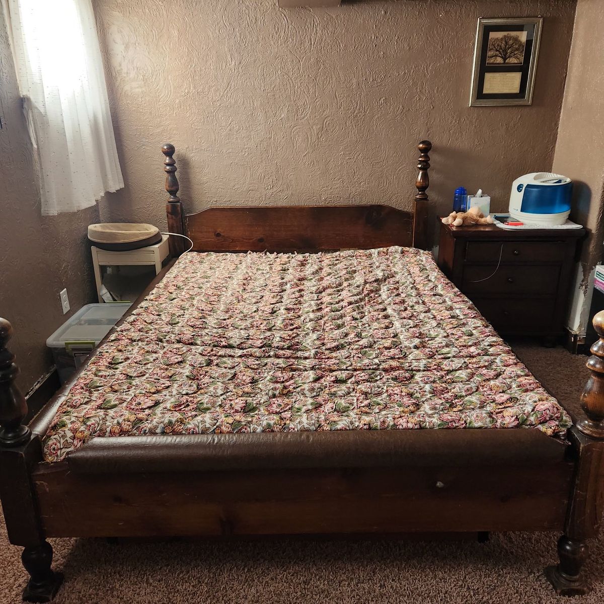 Queen waterbed frame