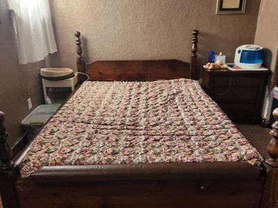 Queen waterbed frame
