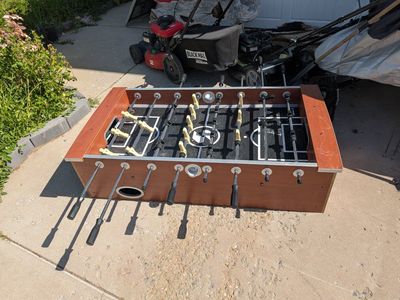 Foosball Table - Classic Game Room Fun for All Ages