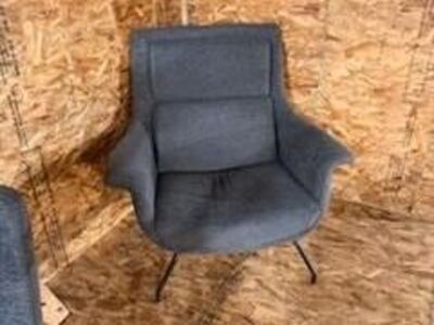 Large Grey Lounge Chairs