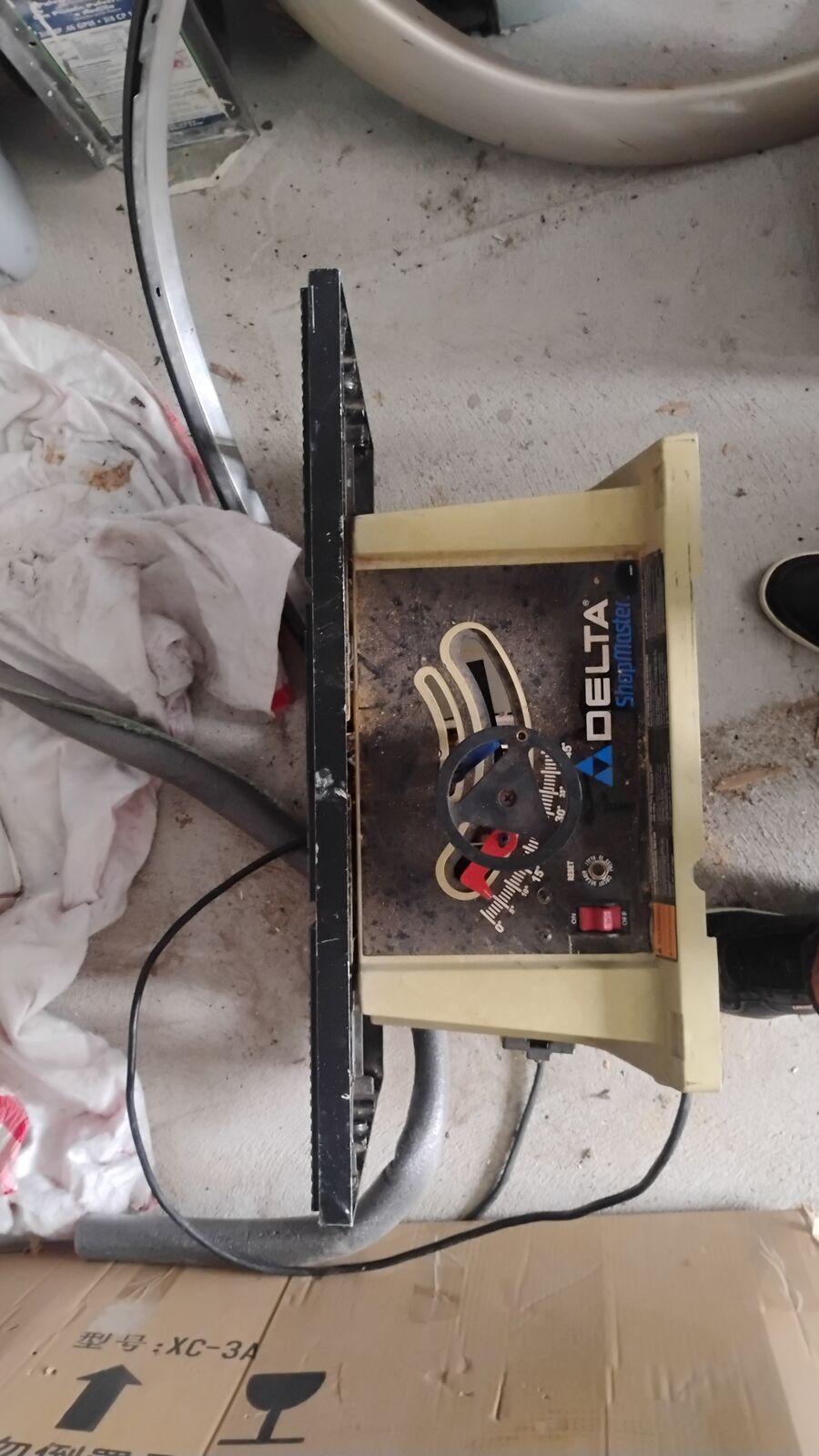 Delta Shop master table saw