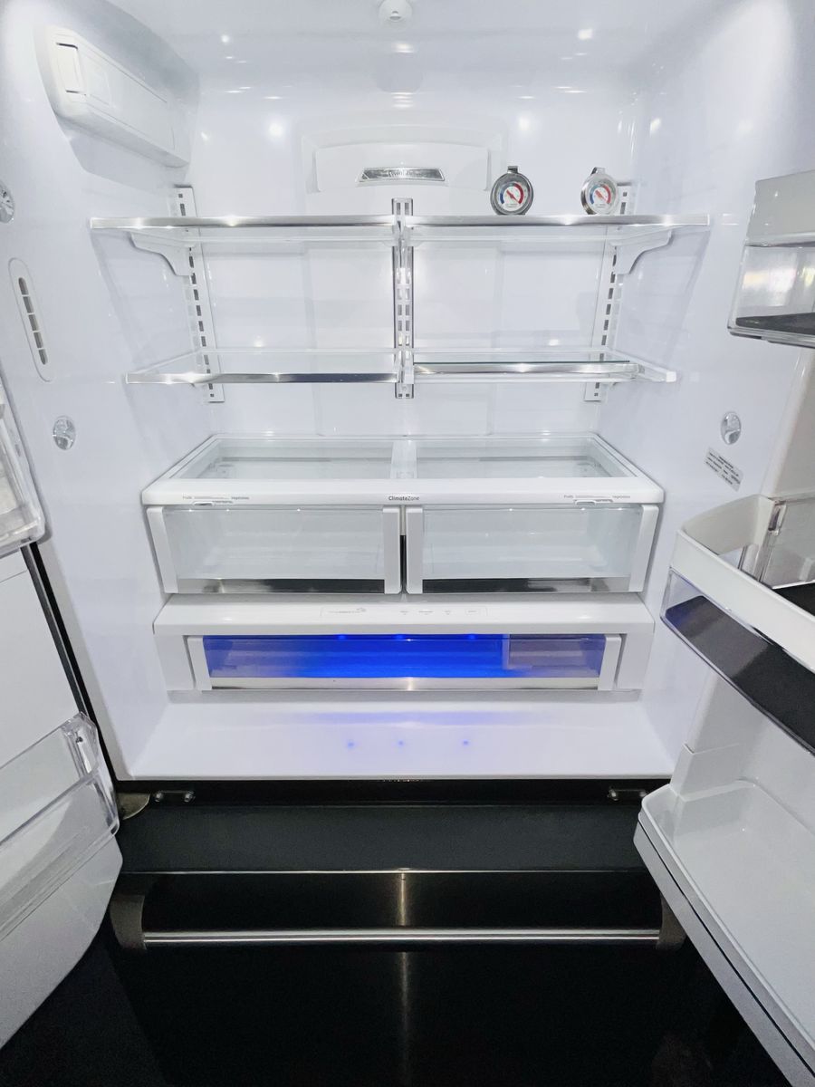 $950 OBO GOOD FRIDGE GE STAINLESS STEEL