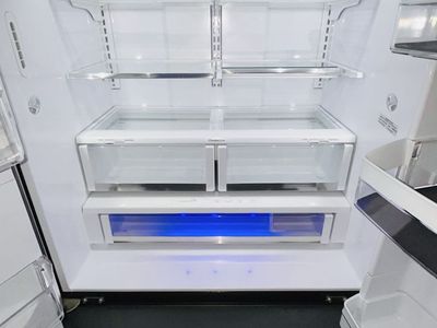 $950 OBO GOOD FRIDGE GE STAINLESS STEEL