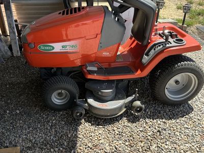 Scotts 18HP/46" Cruise Control Riding Lawn Mower - Kohler Engine
