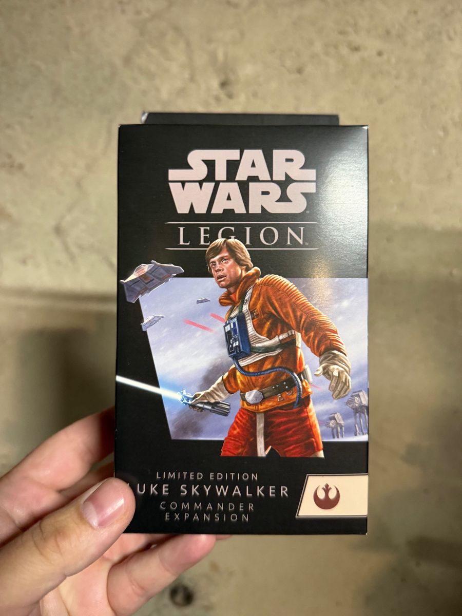 Star Wars Legion Limited Edition Luke Skywalker Commander Expansion (Sealed)