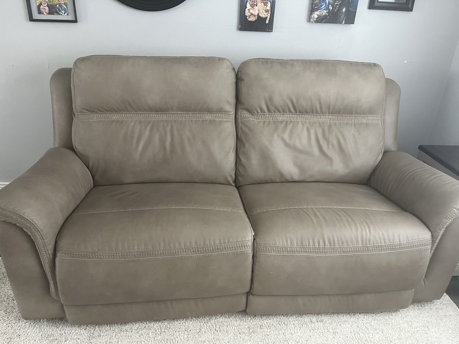 Ashley furniture Durpella dual reclining power sofa