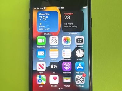 iPhone SE Black 64GB Unlocked
